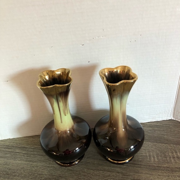 1950s Germany Drip Glaze Vases - Picture 13 of 13
